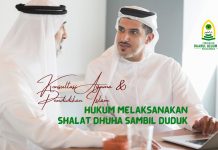 Shalat Dhuha Sambil Duduk