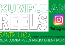 KUMPULAN REELS TAKLIM ISHLAH SANTRI LUCU